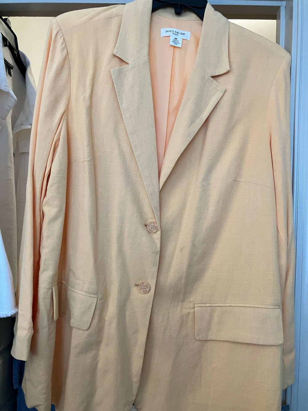 Spring /Summer Lemon Yellow Blazer